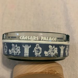 caesars palace las vegas glass ashtray